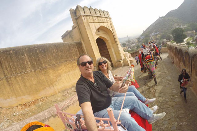 Elephant Ride Amber Fort Jaipur
