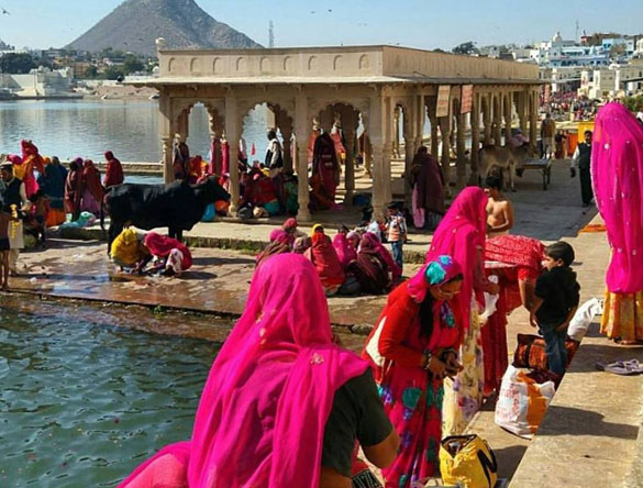 Holy Lake of Pushkar Rajasthan