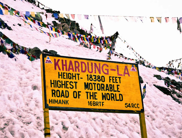 Khardung La Higest Motorable Road of the World