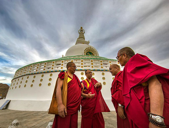 Shanti Stupa Leh Ladhak Tour