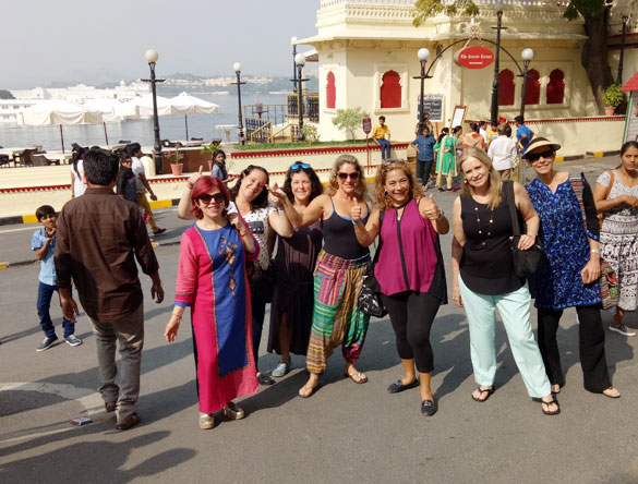 Women group tour India