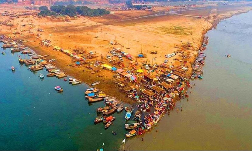 triveni Sangam Prayagraj photo